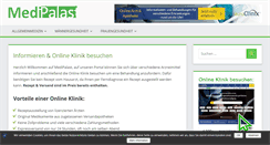 Desktop Screenshot of medipalast.com